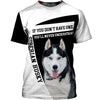 NEVER WALK ALONE – Love Husky Men and Women Ver.5 3D Shirt