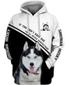 NEVER WALK ALONE – Love Husky Men and Women Ver.6 3D Shirt