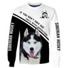 NEVER WALK ALONE – Love Husky Men and Women Ver.6 3D Shirt