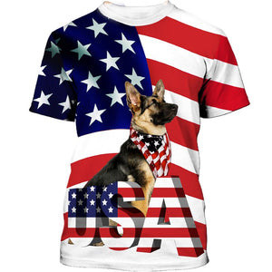 New Design – German Shepherd Men and Women 3D Shirt