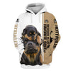 New Design – Rottweiler – rescued is my favorite breed Men and Women 3D Shirt