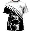 Cute German Shepherd Men and Women Ver.3 3D Shirt