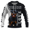 No Longer at my side ROTTWEILER DOG Men and Women 3D Print Pullover