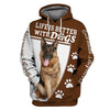 Parent Dog – Love My Child –  Love German Shepherd Men and Women Ver.3 3D Shirt