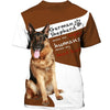 Parent Dog – Love My Child –  Love German Shepherd Men and Women Ver.8 3D Shirt
