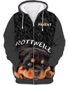 Parent Dog – Love My Child – Rottweiler Men and Women 3D Shirt