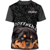 Parent Dog – Love My Child – Rottweiler Men and Women 3D Shirt