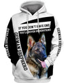 Parent Dog – Love My Child – Sable German Shepherd Men and Women Ver.2 3D Shirt