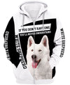 Parent Dog – Love My Child – White Shepherd Men and Women 3D Shirt