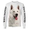 Parent Dog – Love My Child – White Shepherd Men and Women Ver.2 3D Shirt