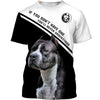 Pit Bull Puppy Dog Lovers Funny Novelty Gift  Men and Women Ver.2 3D Shirt