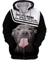 Pitbull Funny Tongue Shirt 3D Full Printing for Dog Mom Dad lovers