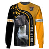 Pitbull Paws Yellow Shirt 3D Full Printing for Dog Mom Dad lovers