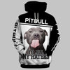 PITBULL TO ALL MY HATERS 3D Full Printing for Dog Mom Dad lovers