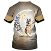 Funny Face – My friend – Love German Shepherd Men and Women Ver.1 3D Shirt