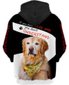 Golden make me happy humans make my head hurt Men and Women Ver.2 3D Shirt