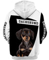 DACHSHUND Cute Men and Women 3D T Shirt