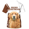 GOLDEN make me happy Men and Women 3D Shirt