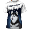 I asked god for a true friend so he sent me a Husky Men and Women 3D Shirt