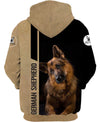 My Best Friend is a German Shepherd Toddler Men and Women 3D Shirt