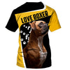 Some people will never understand how much I love my dog Men and Women 3D Shirt