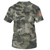 U.S Veteran – Camouflage- German Shepherd Men and Women 3D Shirt