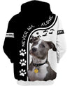 Love Pitbull Men and Women 3D Shirt
