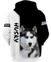 Love Husky – What? Men and Women 3D Shirt
