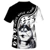 NEVER WALK ALONE – Love Husky Men and Women 3D Shirt