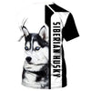 NEVER WALK ALONE – Love Husky Men and Women Ver.2 3D Shirt