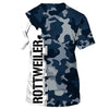 This girl loves her rottweiler Men and Women Ver.4 3D Shirt