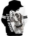 I Love Boxers Gifts Men and Women Ver.2 3D Shirt