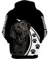 Black Labradors  Men and Women 3D Shirt