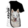 Love Husky In White Men and Women Ver.2 3D Shirt