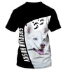 Love Husky In White Men and Women Ver.3 3D Shirt