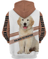 Lovely Golden Retriever – Golden Made Me Happy Men and Women Ver.4 3D Shirt
