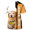 Loves golden retrievers – A friend who really understand me Men and Women 3D Shirt