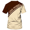 Love Pitbull – A friend who really understand me Men and Women Ver.3 3D Shirt