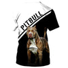 Love Pitbull – A friend who really understand me Men and Women Ver.4 3D Shirt