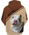 Love Pitbull – A friend who really understand me Men and Women Ver.5 3D Shirt