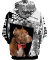 Funny Face – My Friend – Love Pitbull – Men and Women 3D Shirt
