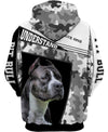 Funny Face – My Friend – Love Pitbull – Men and Women Ver.3 3D Shirt