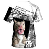 Funny Face – My Friend – Love Pitbull – Men and Women Ver.4 3D Shirt