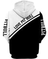 Funny Face – My Friend – Love Pitbull – Men and Women Ver.5 3D Shirt