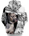 My Friend – Love Pitbull – Men and Women Ver.1 3D Shirt