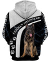 Funny Face – My Friend – love German Shepherd Men and Women 3D Shirt