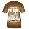 My Friend – Lovely pitbull – Men and Women Ver.2 3D Shirt