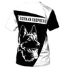 Cute German Shepherd Men and Women Ver.2 3D Shirt