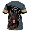Sable German Shepherd Men and Women 3D Shirt