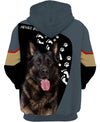 Sable German Shepherd Men and Women 3D Shirt